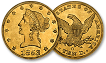 ten dollar liberty gold