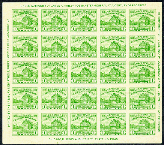 730 Souvenir Sheet